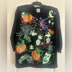 Vintage 90’s Halloween Shirt KWBL Los Angeles